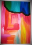 B49.Lyset bryder. 70x100 cm. 2900 Kr.